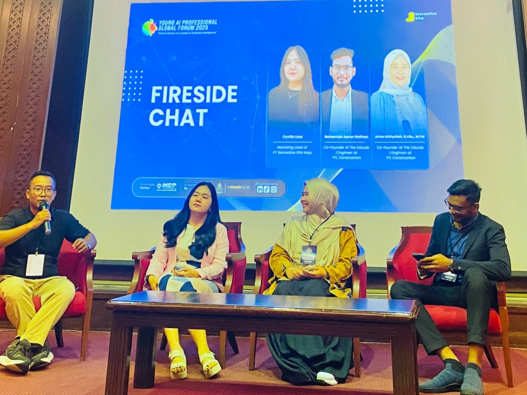 Wakil Rektor II INSIP Pembicara di Young AI Professional Global Forum Di Kuala Lumpur Malaysia