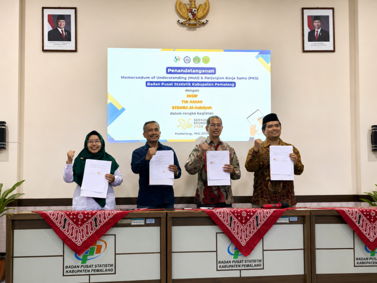 INSIP dan BPS Pemalang Teken MoU, Sensus Penduduk 2026 Resmi Dimulai